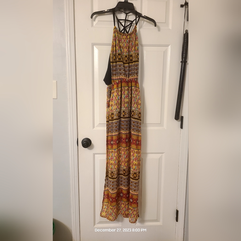 Rachael & Chloe maxi dress with pockets, Size L